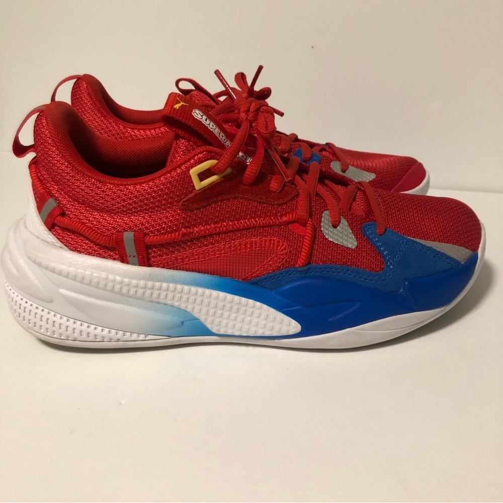 Puma Super Mario 64 Boys 6.5 C Sneakers #194652-01